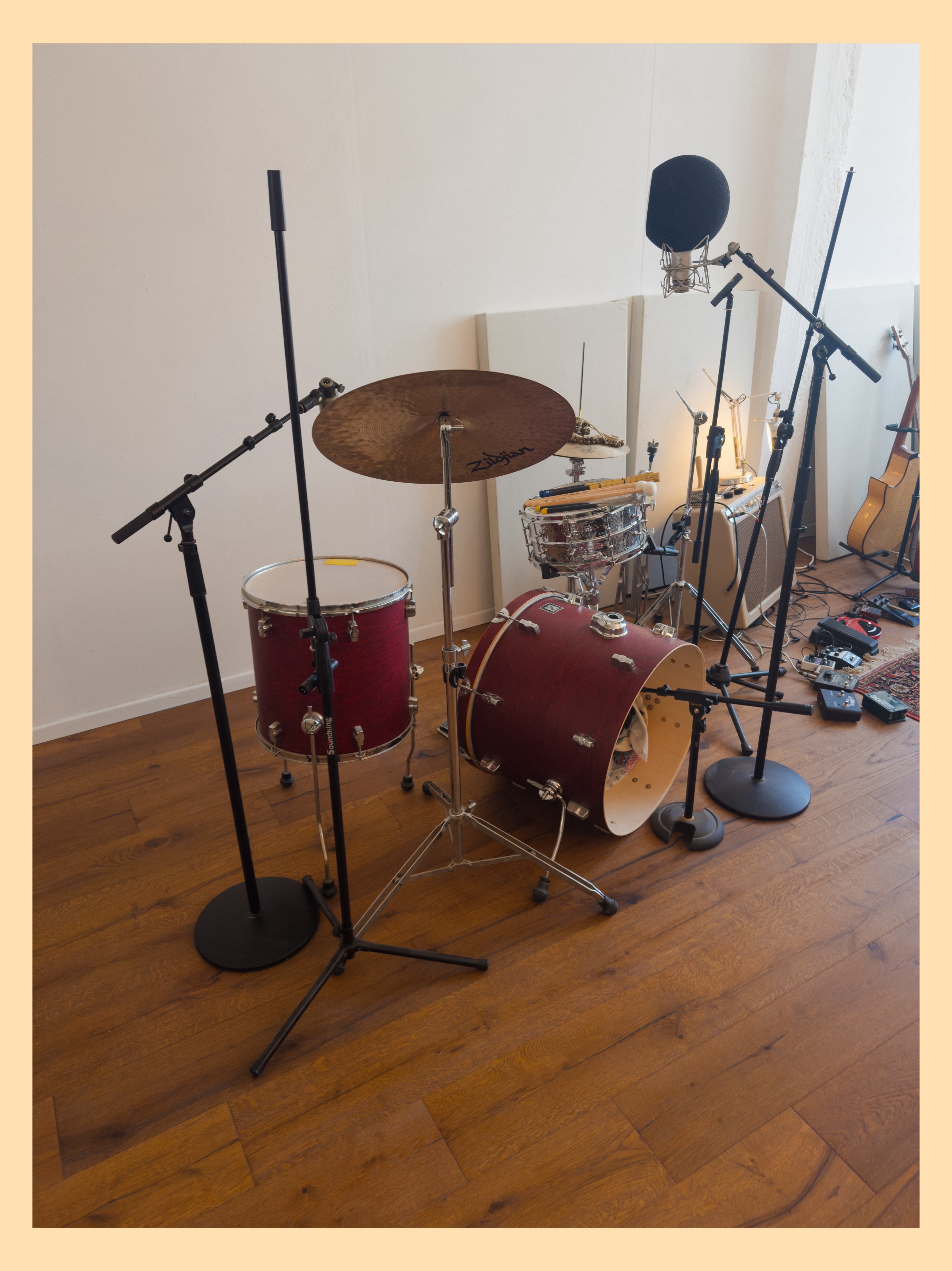 חדר חזרות להקות ULPI - מרחב של 50 מ״ר בתל אביב